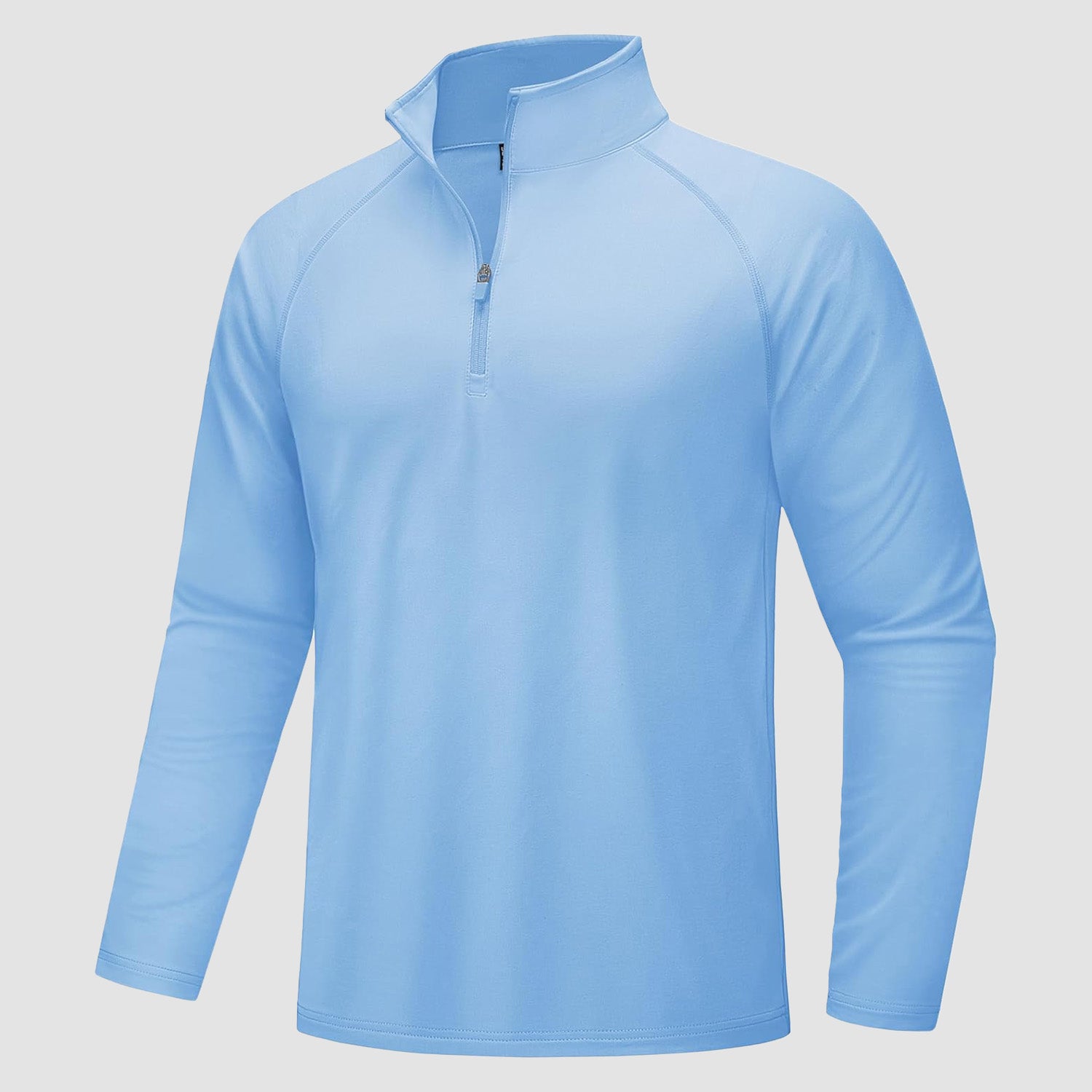 Men's Fleece - Lined Quarter Zip Pullover Sweatshirt - veyora