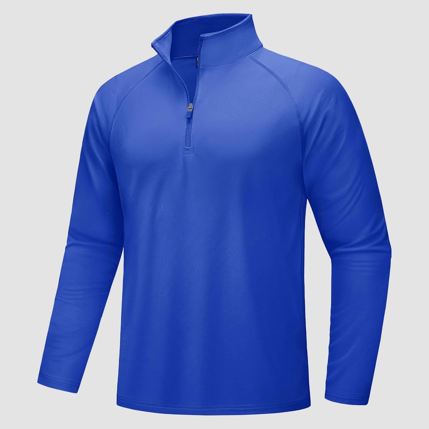 Men's Fleece - Lined Quarter Zip Pullover Sweatshirt - veyora
