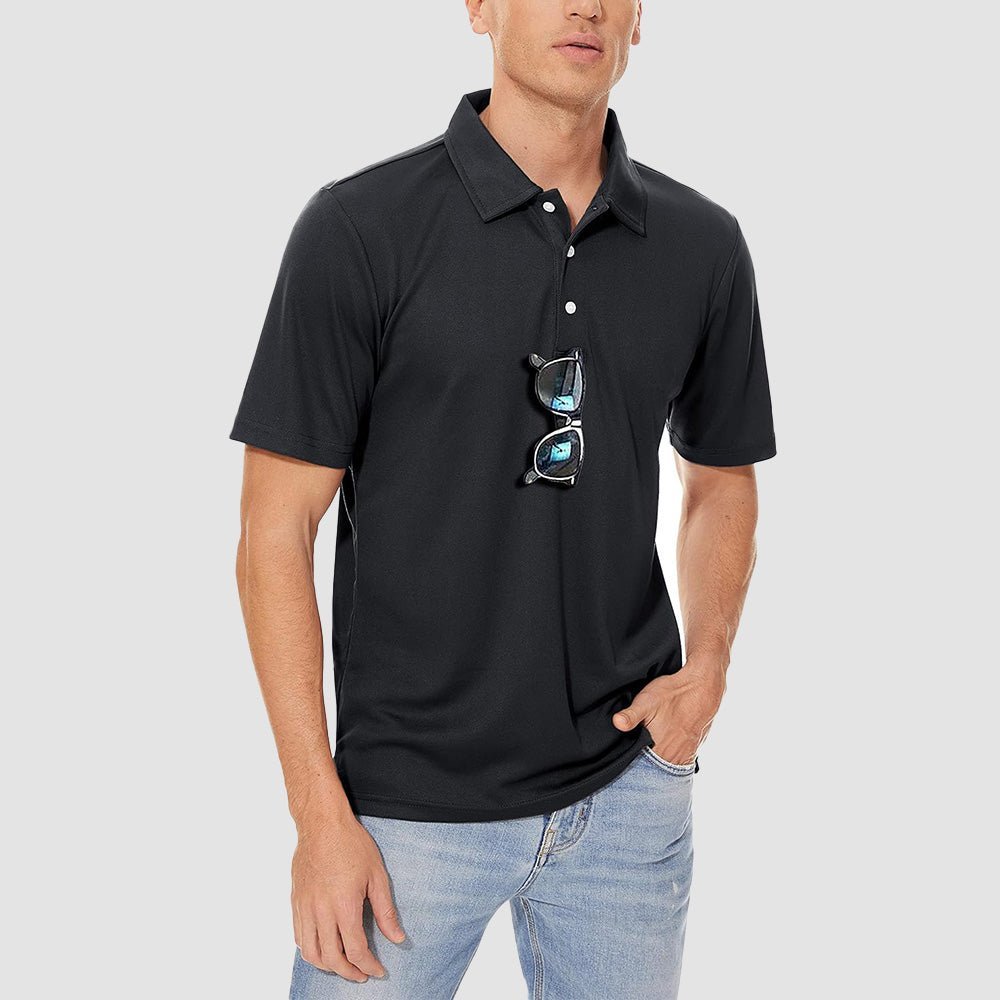 Men's Quick Dry Golf Polo - veyora