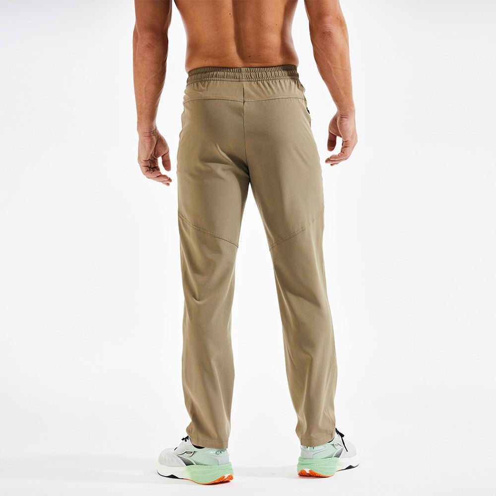 Men's Quick Dry Track Pants - Lightweight, Zipper Pockets