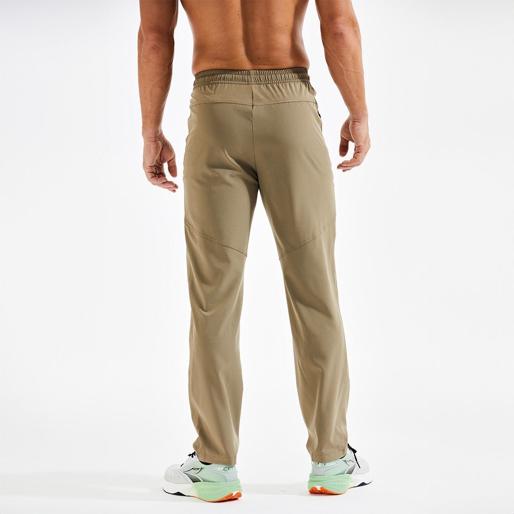 Men's Quick Dry Track Pants - Lightweight, Zipper Pockets - veyora