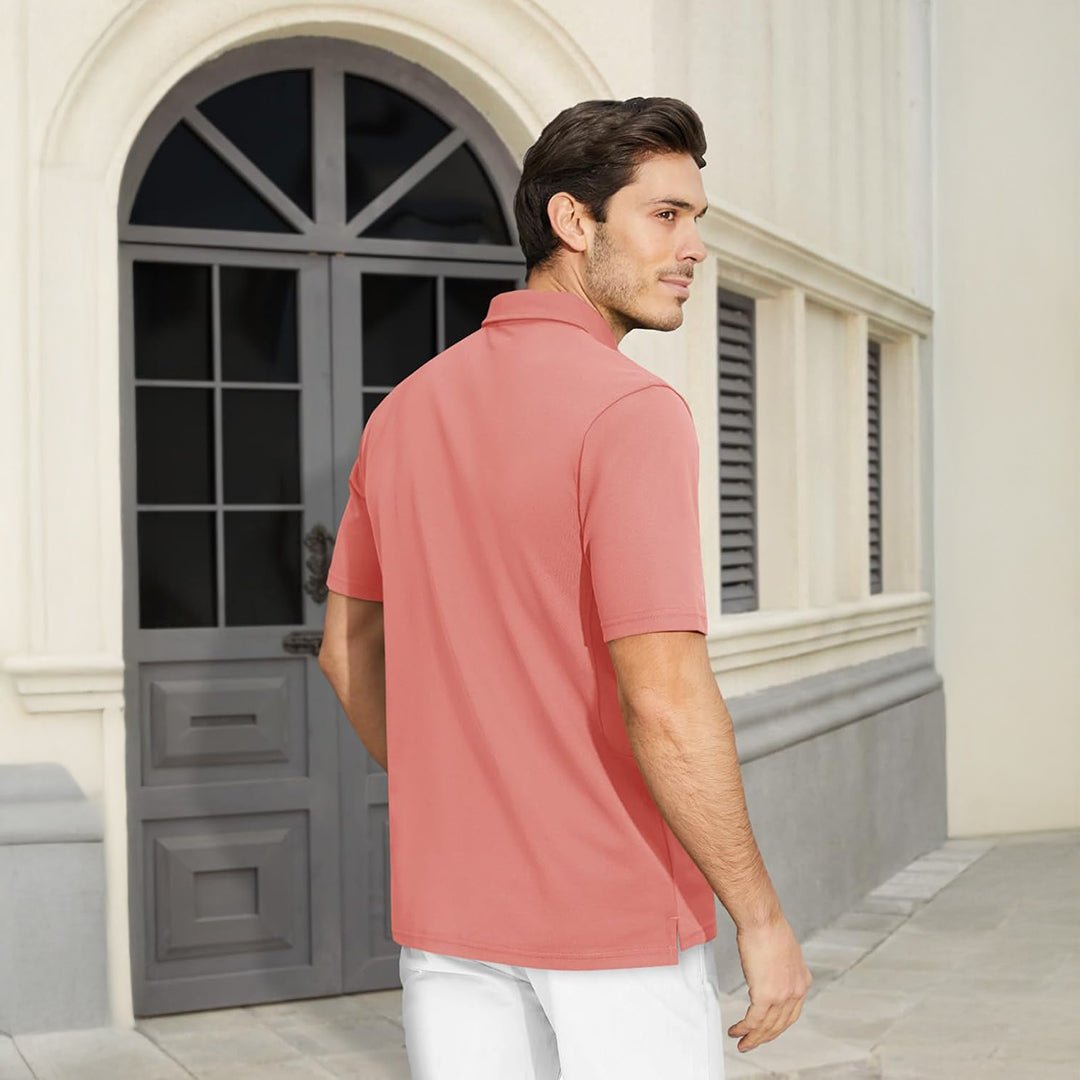 Men's Short Sleeve Golf Polo Shirt