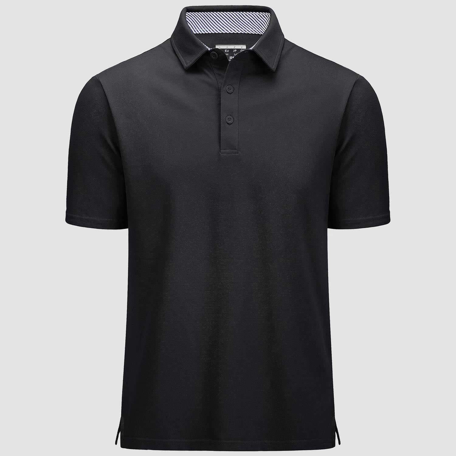 Men's Short Sleeve Polo Shirts Classic Golf Shirt
