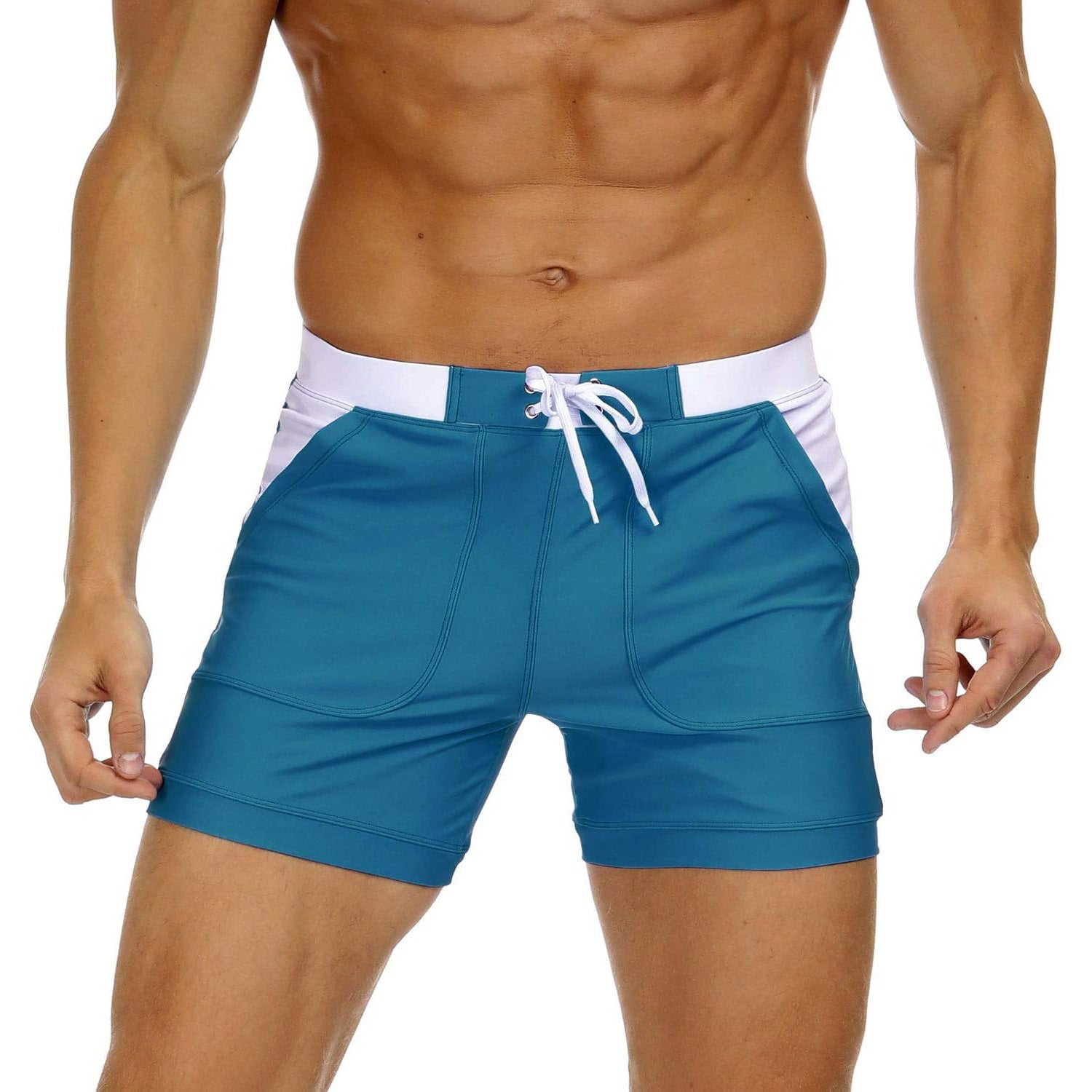 Men's Swim Trunks with Pockets - veyora