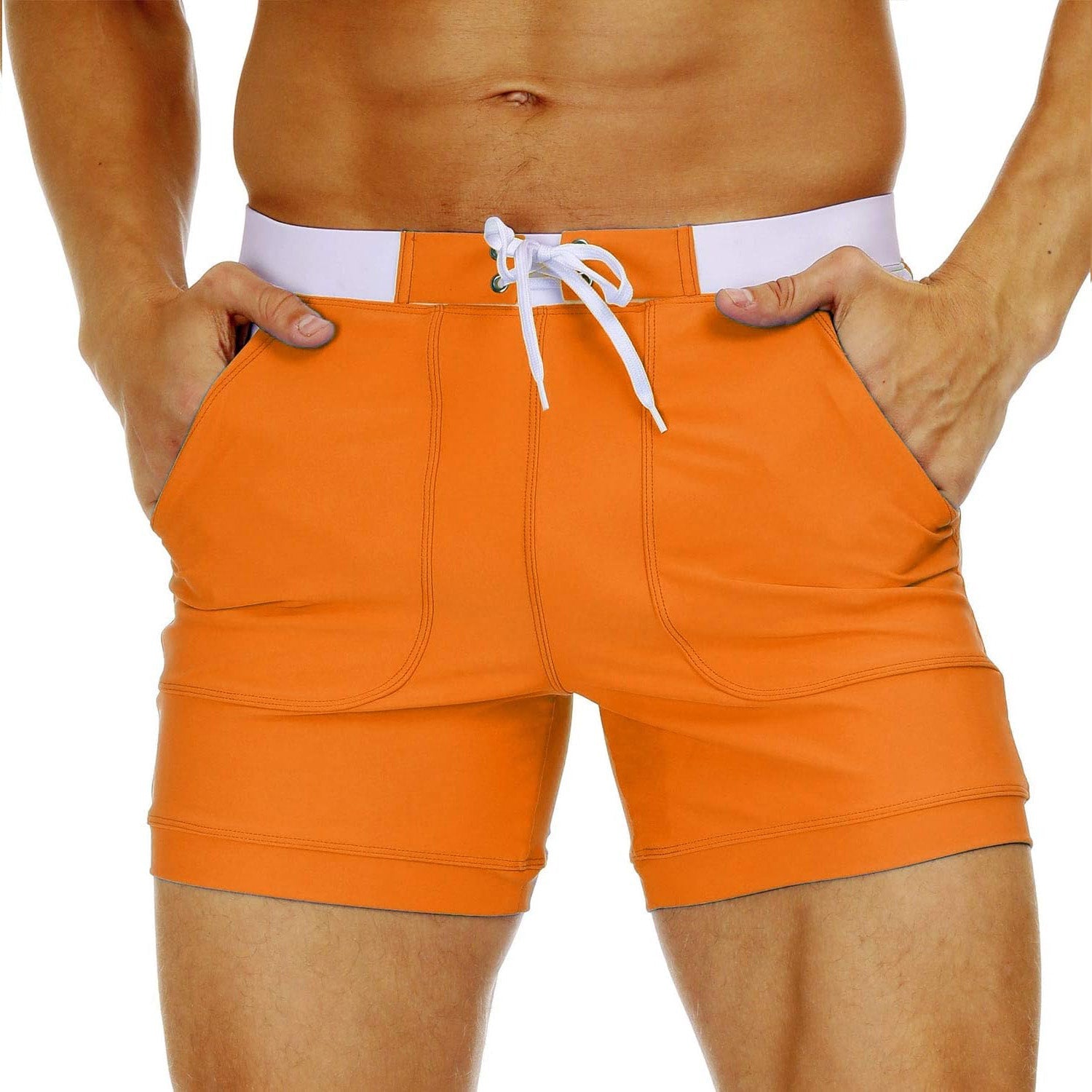 Men's Swim Trunks with Pockets - veyora