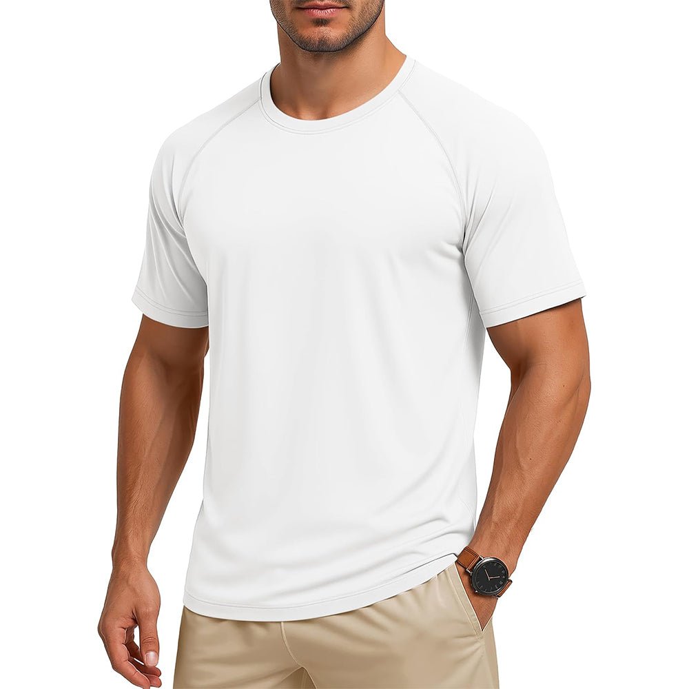Men's T-shirt Quick Dry UPF 80+ AthleticT-Shirts - veyora