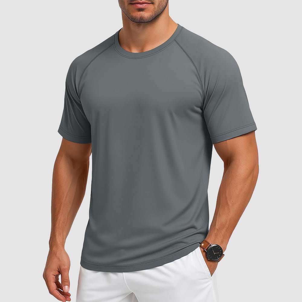 Men's T-shirt Quick Dry UPF 80+ AthleticT-Shirts - veyora