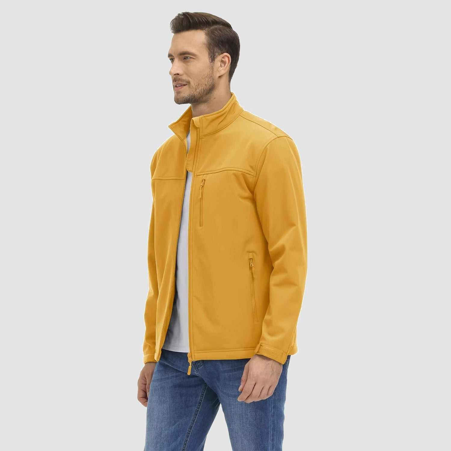 Men's Tactical Fleece - Lined Soft Shell Winter Jacket - veyora