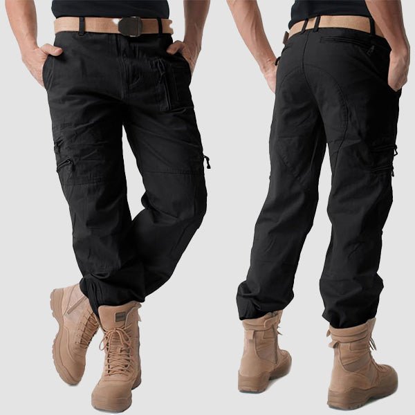 Men's Tactical Cargo Pants with 9 Pockets for Hiking - veyora