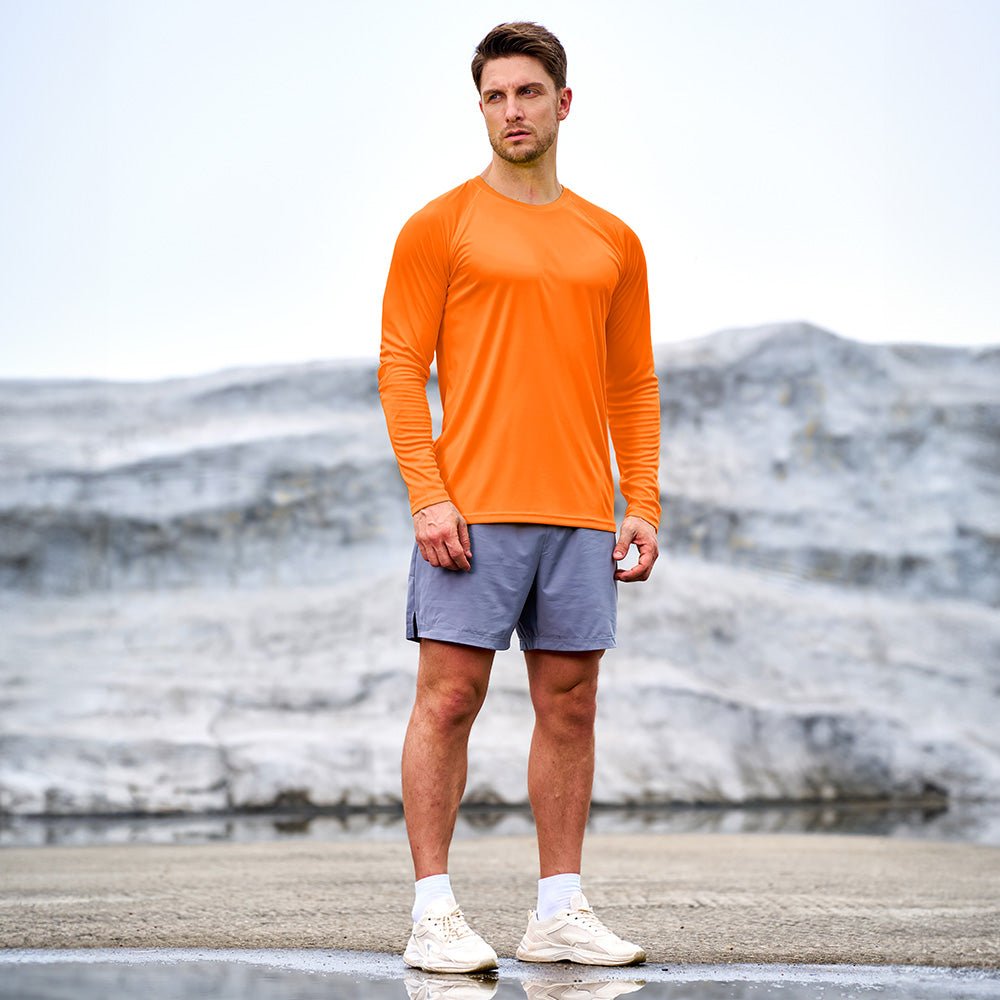 Men's UPF 50+ Quick Dry Shirt - Sun Protection for Hiking