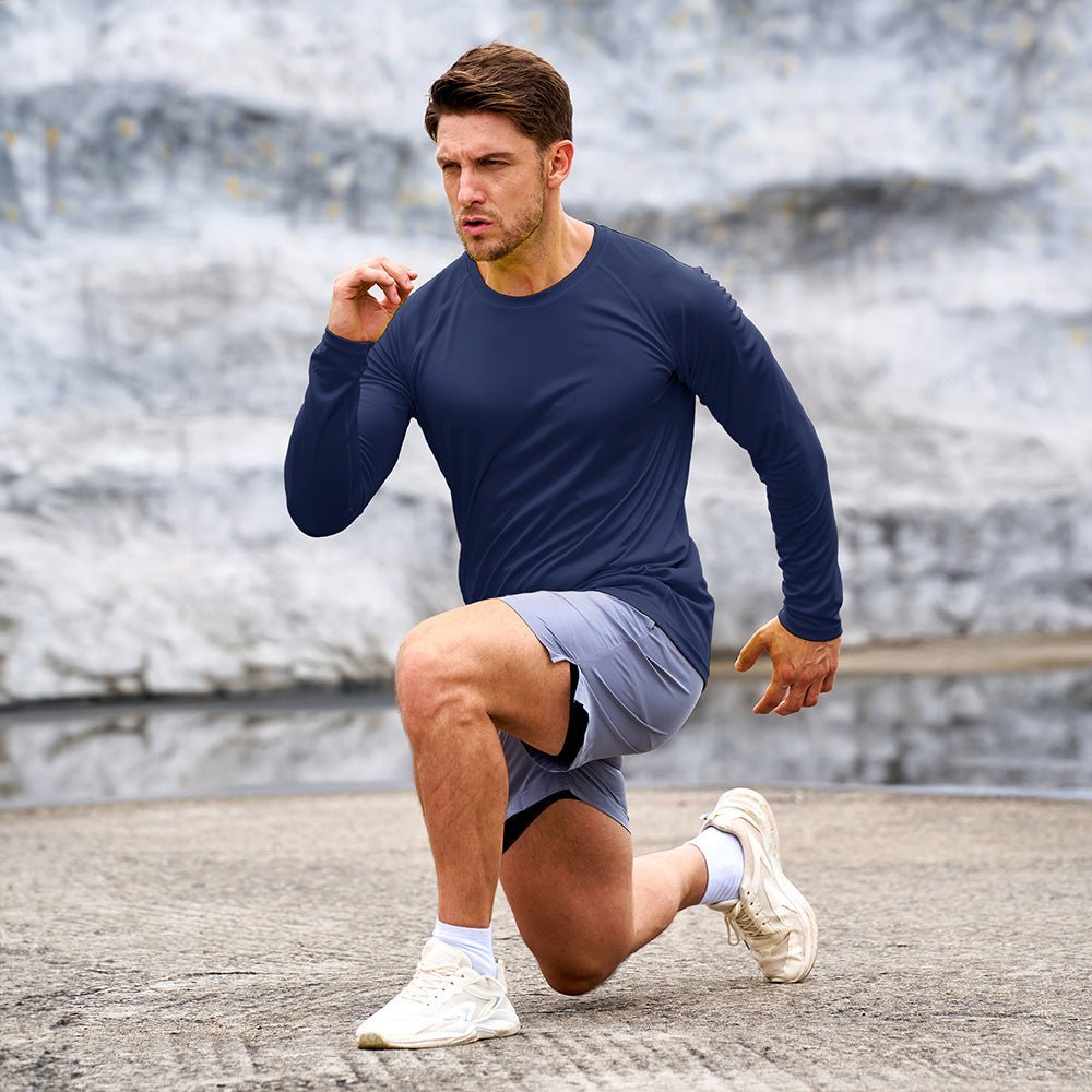 Men's UPF 50+ Quick Dry Shirt - Sun Protection for Hiking - veyora