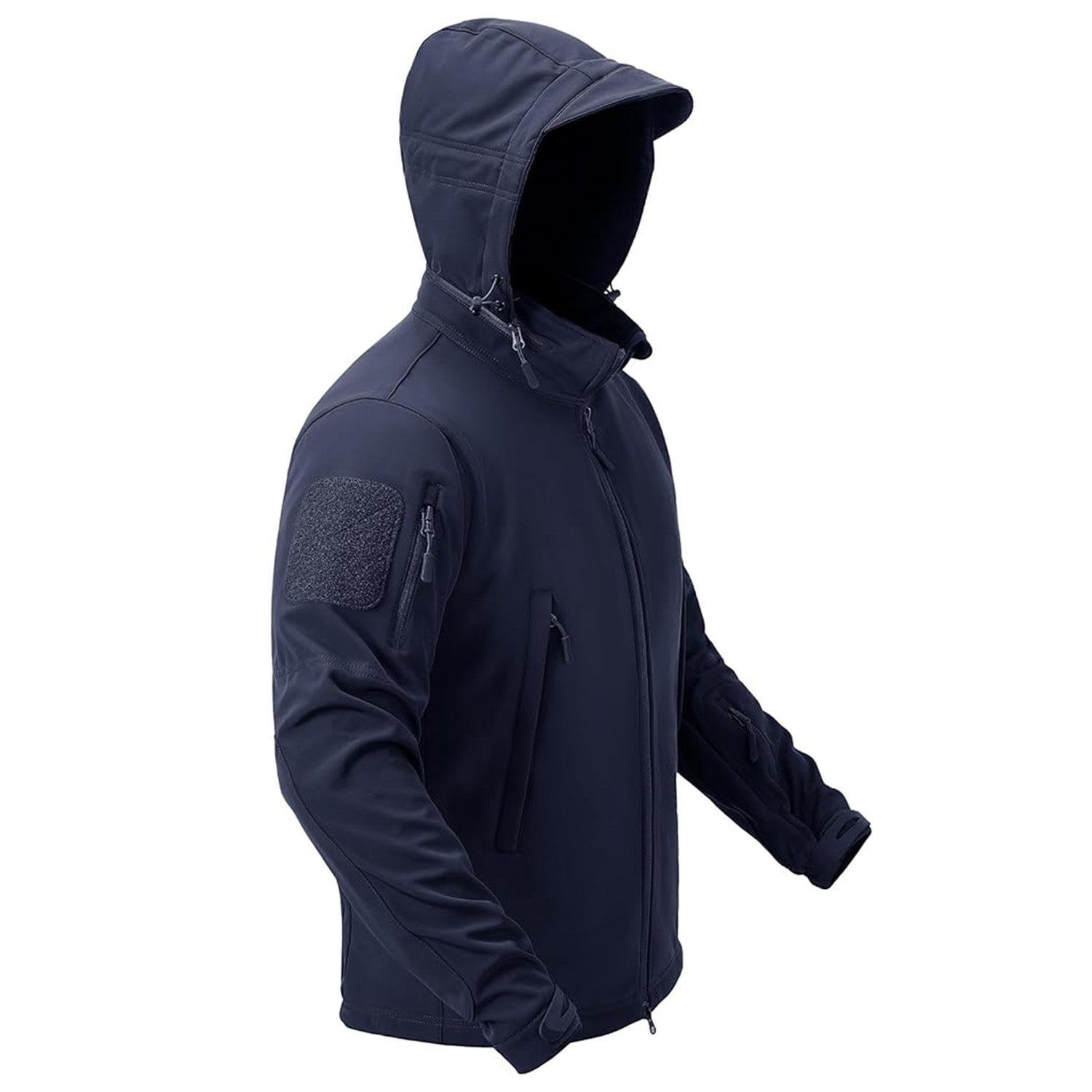 Men's Water - Resistant Tactical Jacket with Fleece Lining - veyora