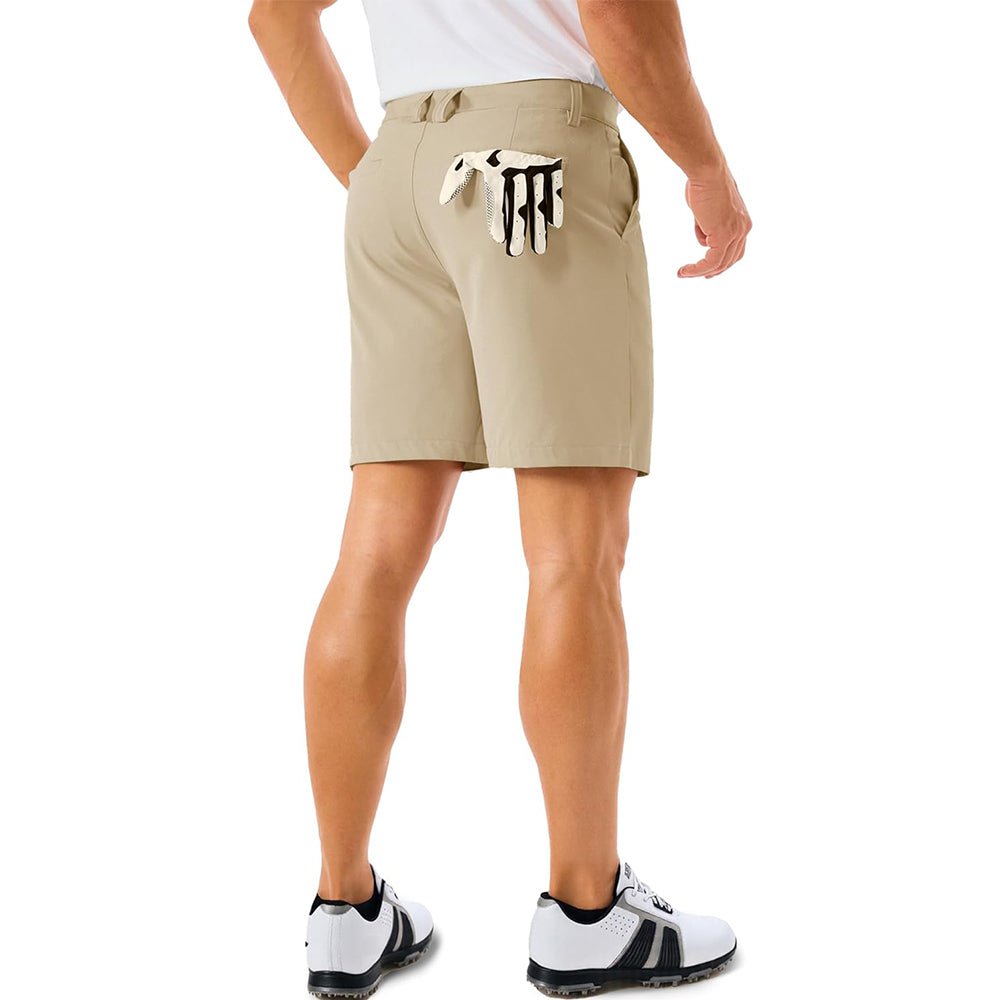 【New In】Men's Lightweight Stretch Quick Dry Golf Shorts with 6 Pockets - veyora