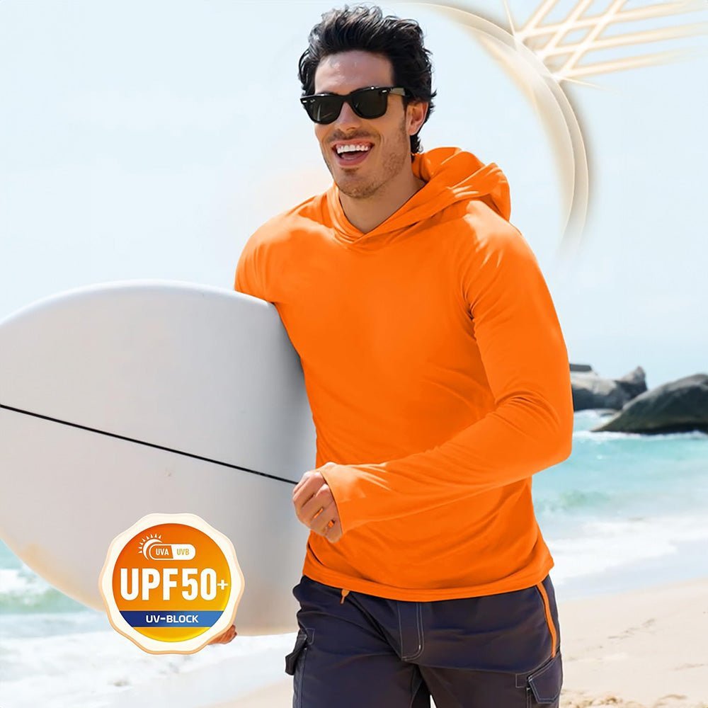 【New In】Men's Sun Shirt UPF 50+ Quick Dry Hoodie - veyora