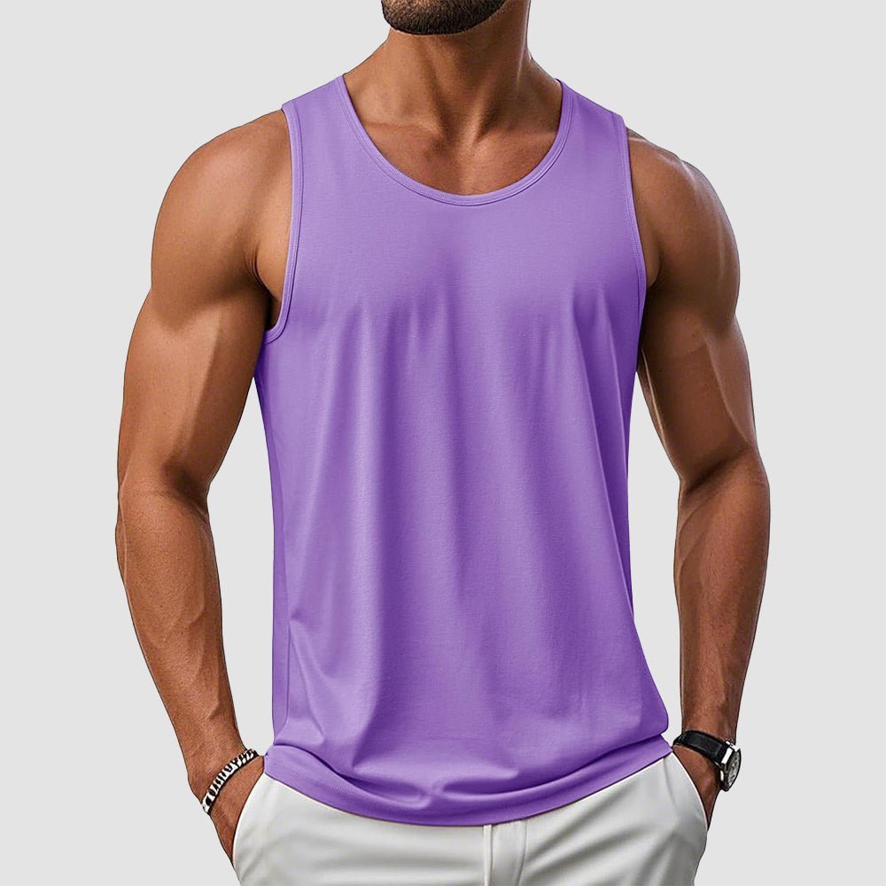 【New In】Men's UPF 50+ Muscle Tank for Summer Workouts - veyora