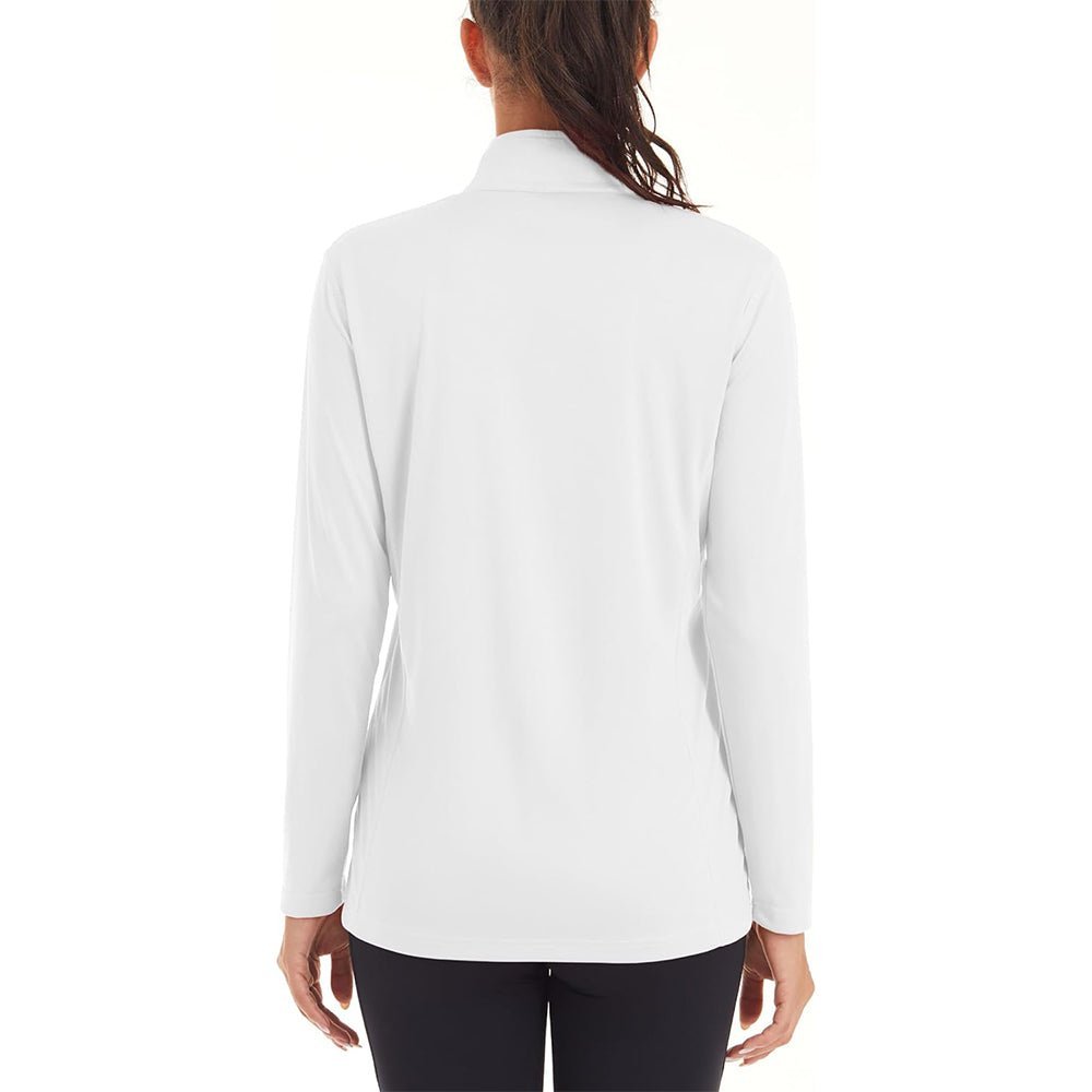Women's Half Zip Quick Dry Shirt UPF 50+ - veyora