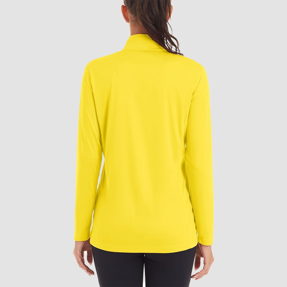 Women's Half Zip Quick Dry Shirt UPF 50+ - veyora