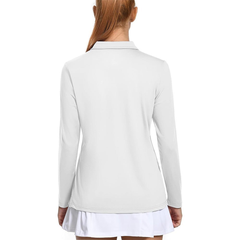 Women's UPF 50+ Long Sleeve Golf Shirts - veyora