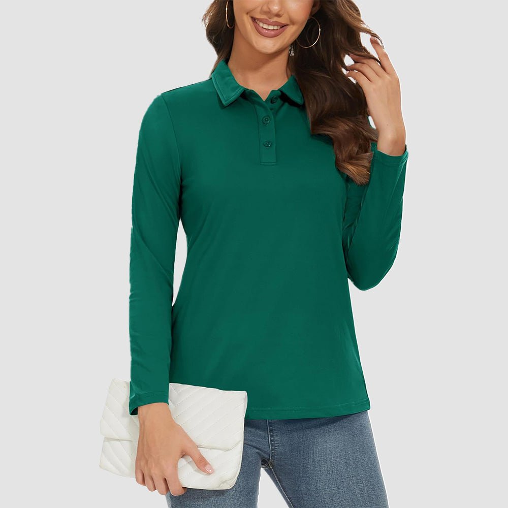 Women's UPF 50+ Long Sleeve Golf Shirts