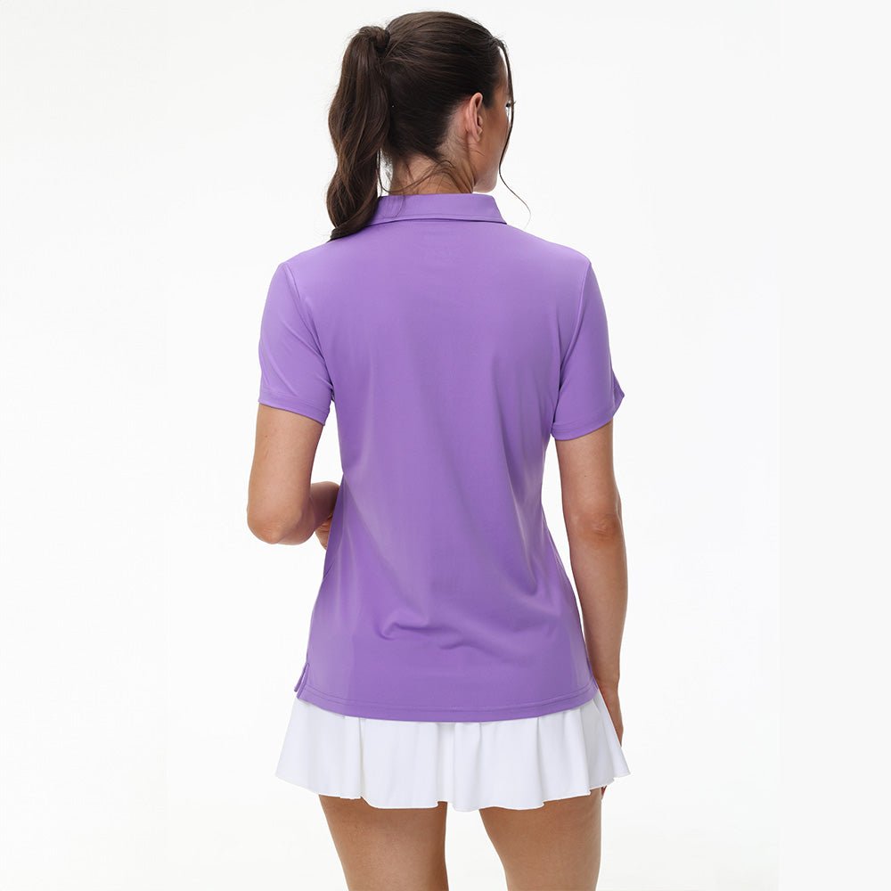 Women's UPF 50+ Sun Protection Polo Shirt, Quick-Dry