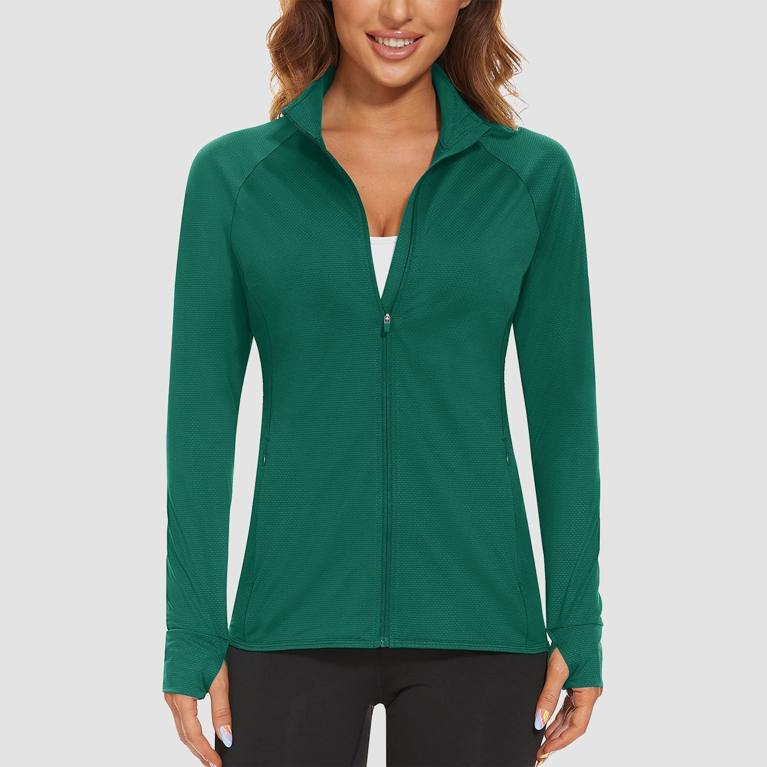 Women's UPF 50+ Sun Protection Tennis Jacket Long Sleeve