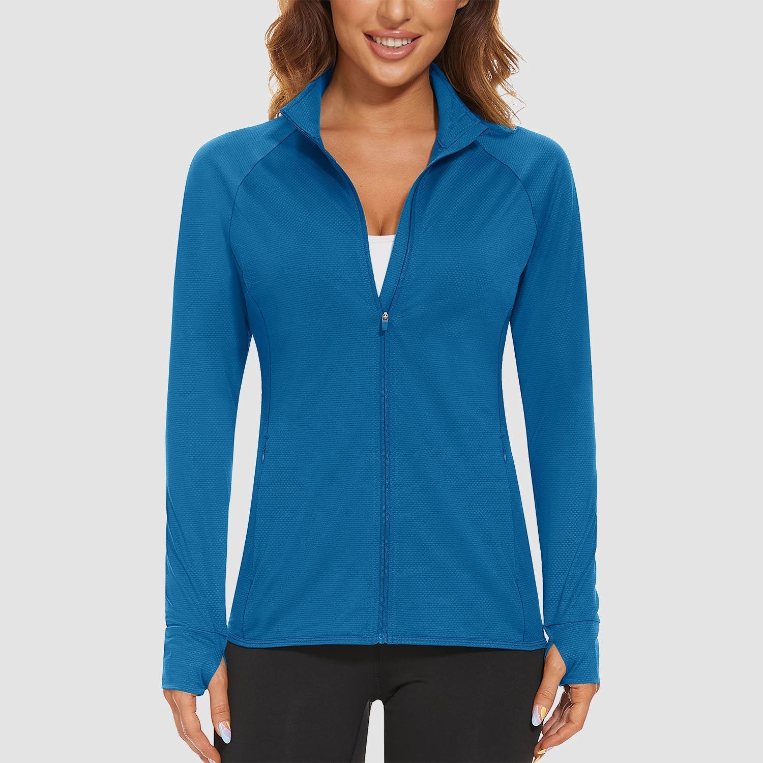 Women's UPF 50+ Sun Protection Tennis Jacket Long Sleeve