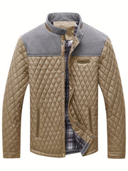 Men's Lightweight Warm Jacket, US Sizes - veyora