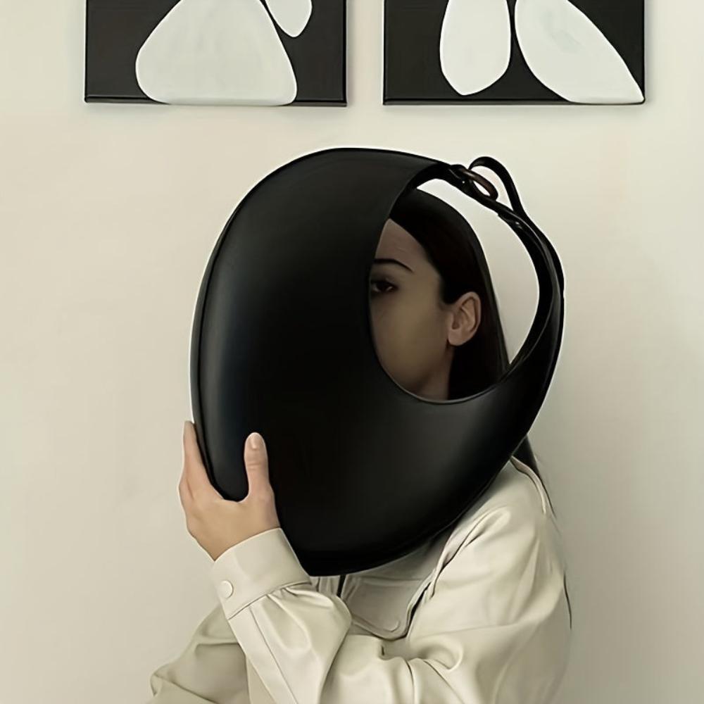 Sophia™ Modern Minimalist | Sleek Solid Color Hobo Bag - veyora