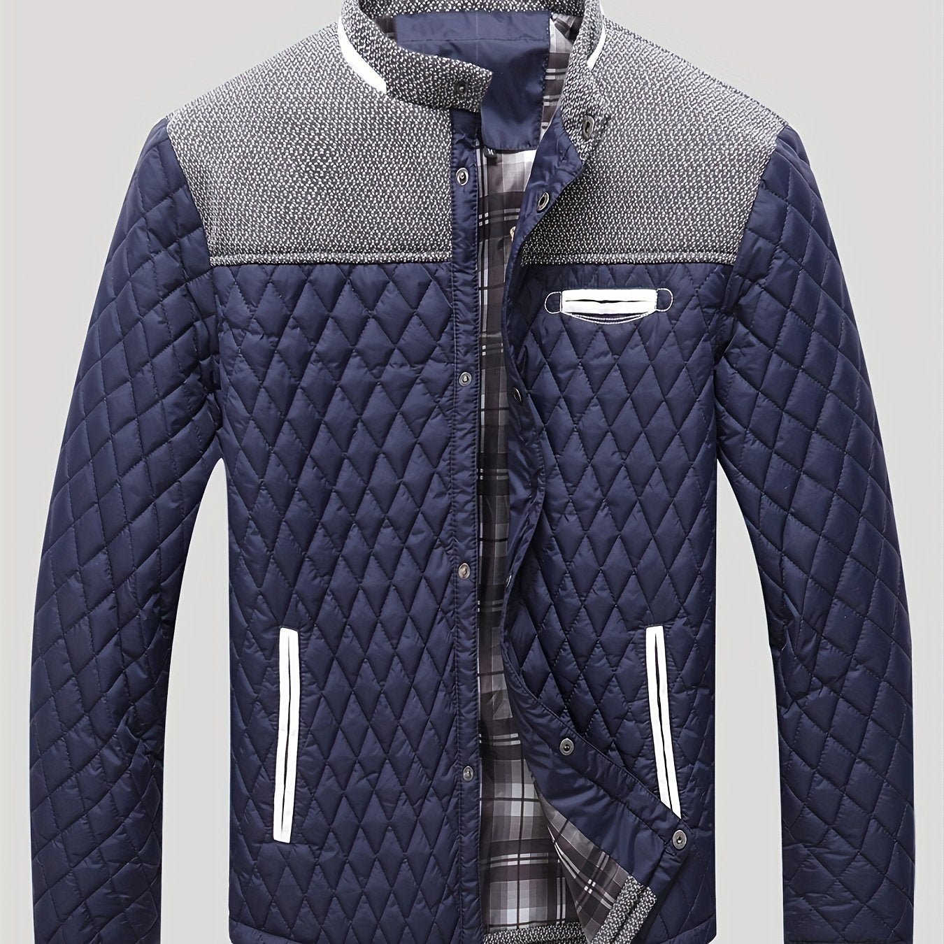 Men's Lightweight Warm Jacket, US Sizes - veyora