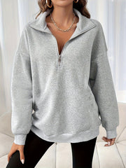 European And American Stylish Sports Zip - Up Jacket - veyora