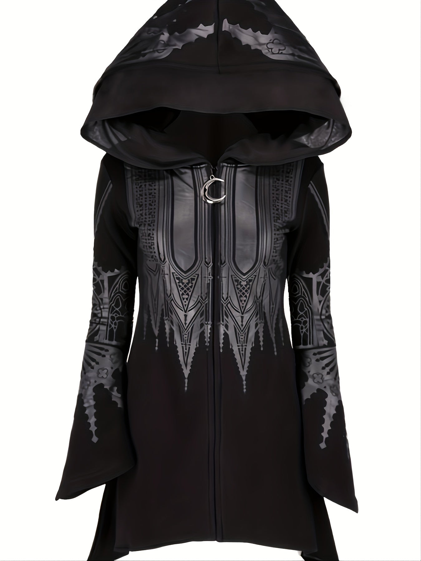 Irregular Hooded Sweatshirt - veyora