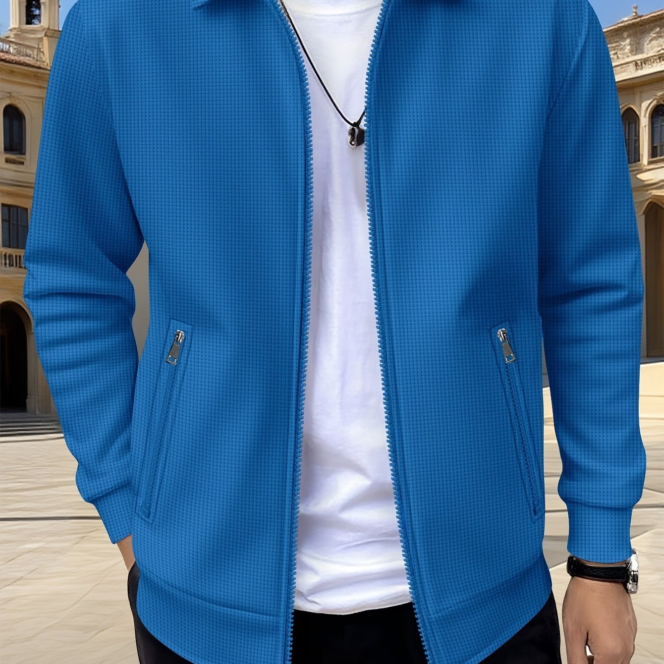Men'S Stylish Athletic Jacket - veyora