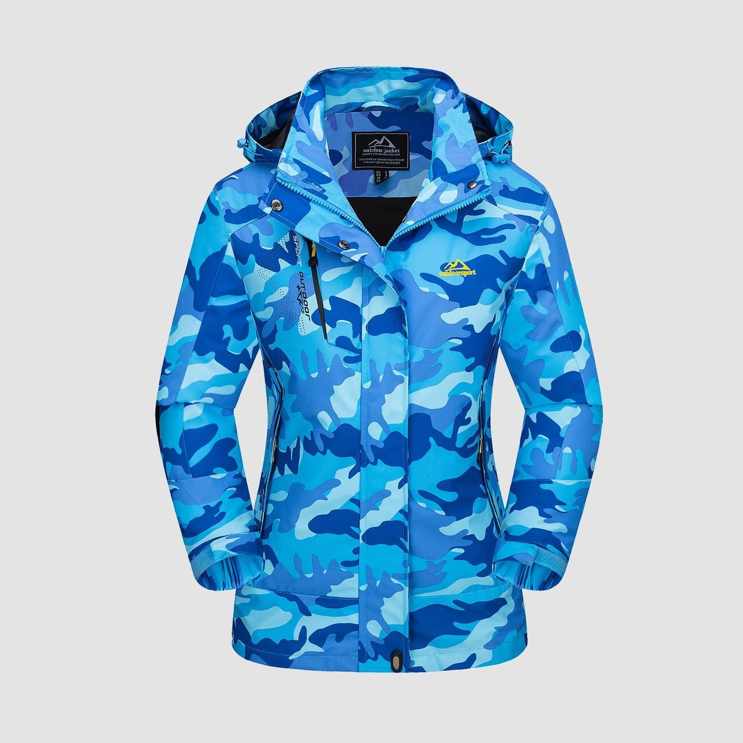 Women's 3-in-1 Waterproof Ski Jacket with Fleece Liner