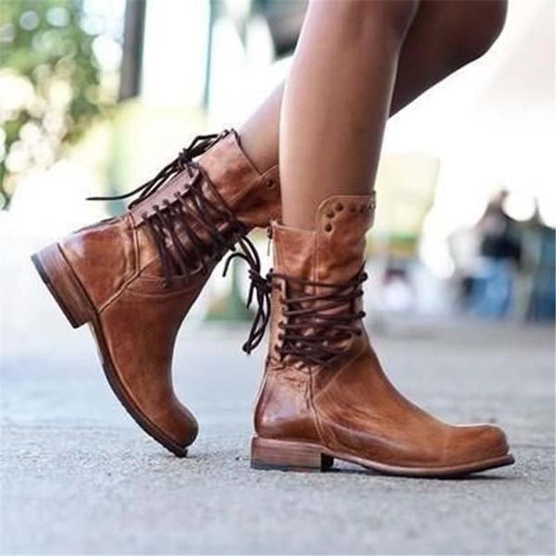 Maura | lace - up boots - veyora