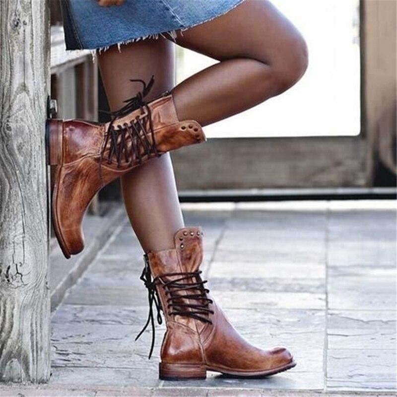 Maura | lace - up boots - veyora