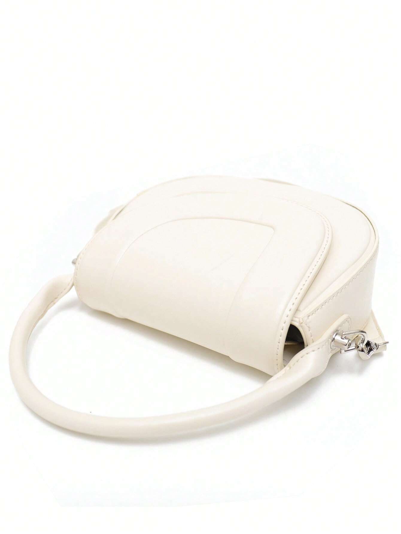 Charlotte™ Luxe Statement | Minimalist Saddle Bag - veyora