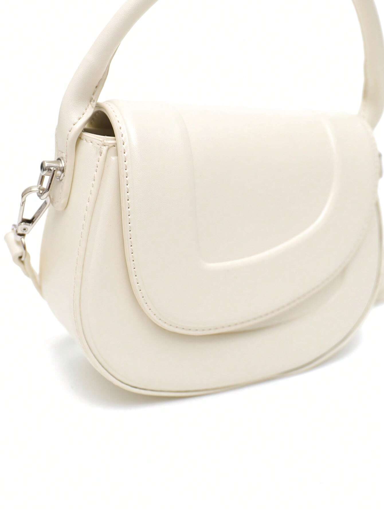 Charlotte™ Luxe Statement | Minimalist Saddle Bag - veyora