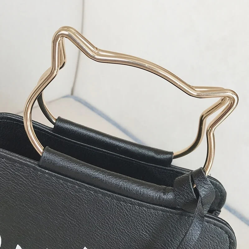 Layla™ - Stylish Cute Kitty Handbag - veyora