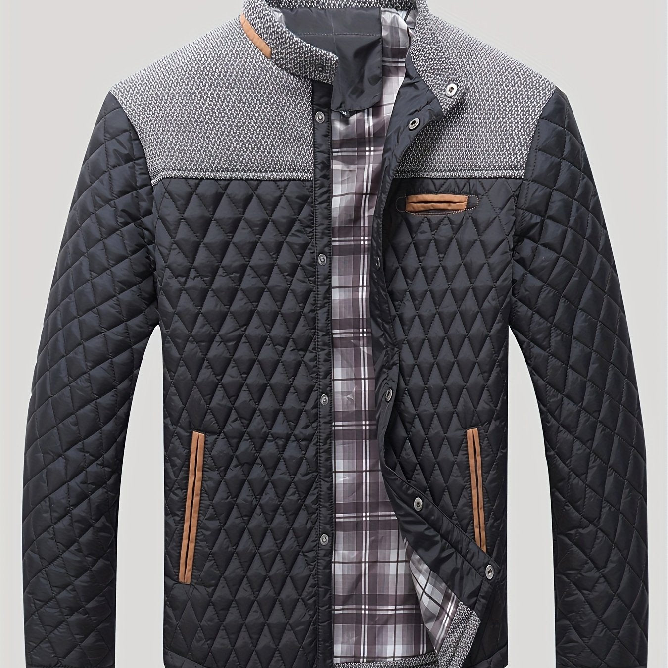 Men's Lightweight Warm Jacket, US Sizes - veyora