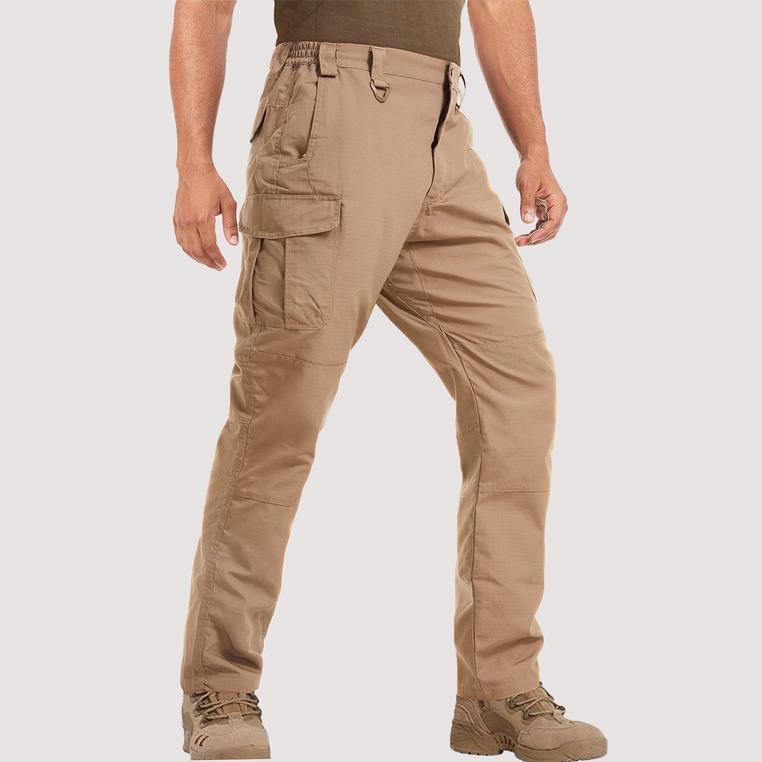 Men's 9-Pocket Tactical Cargo Pants | Ripstop Workwear