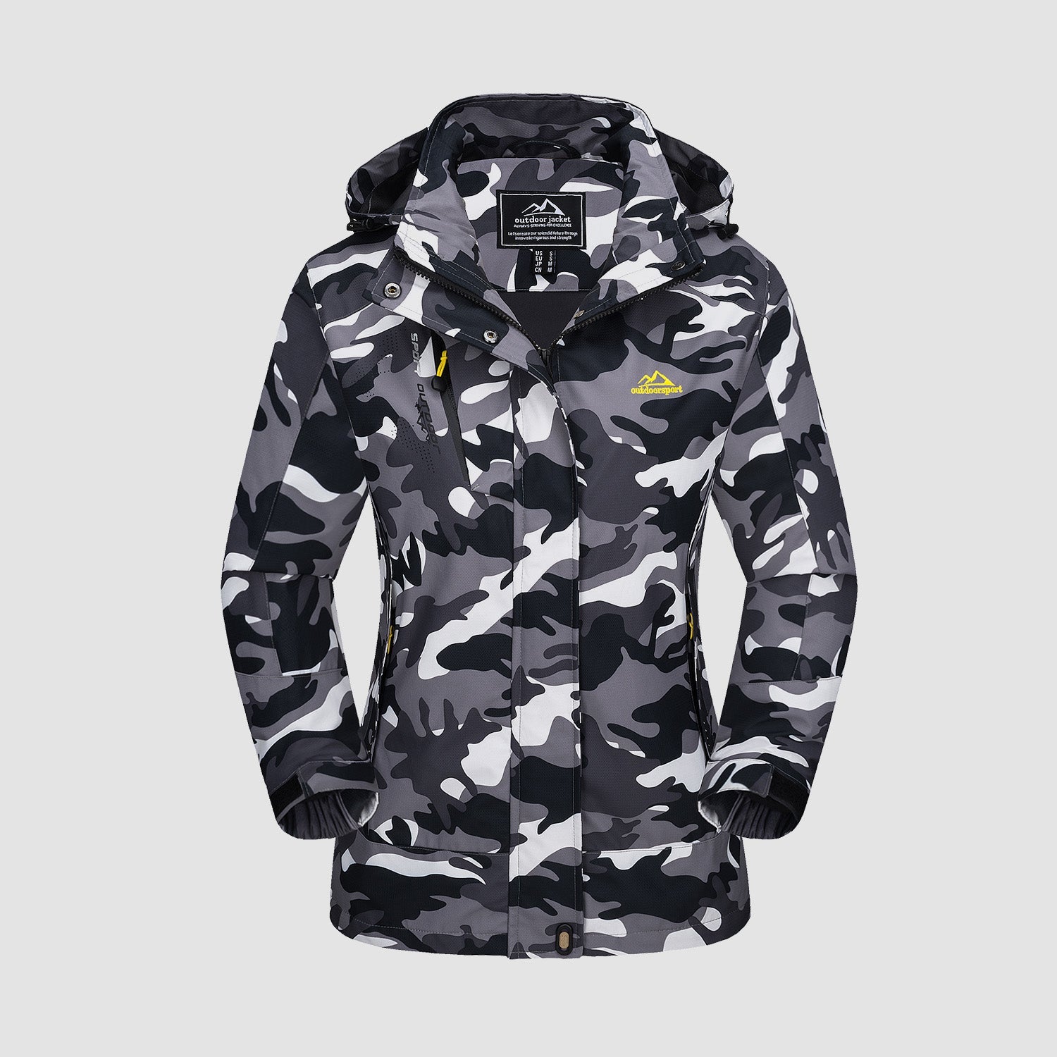 Women's 3-in-1 Waterproof Ski Jacket with Fleece Liner