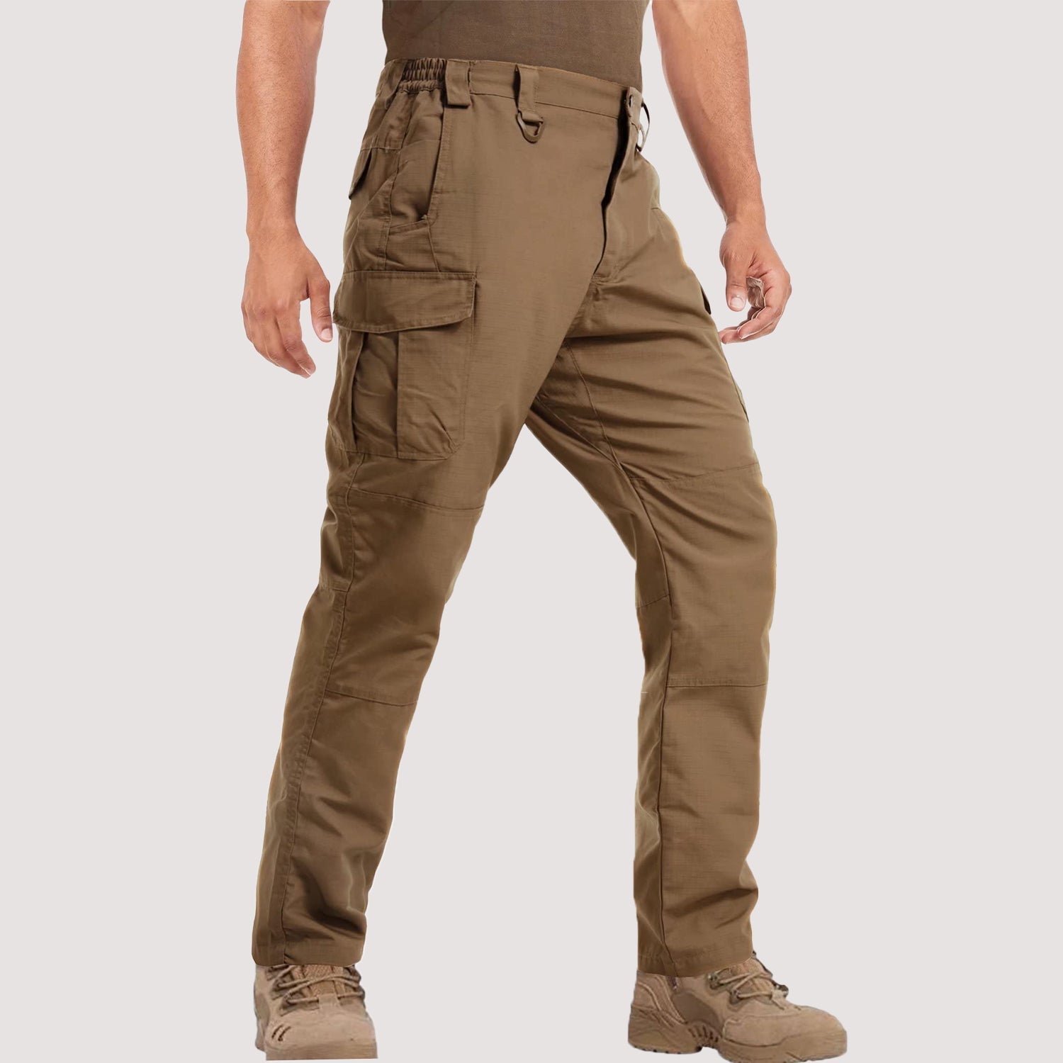 Men's 9-Pocket Tactical Cargo Pants | Ripstop Workwear