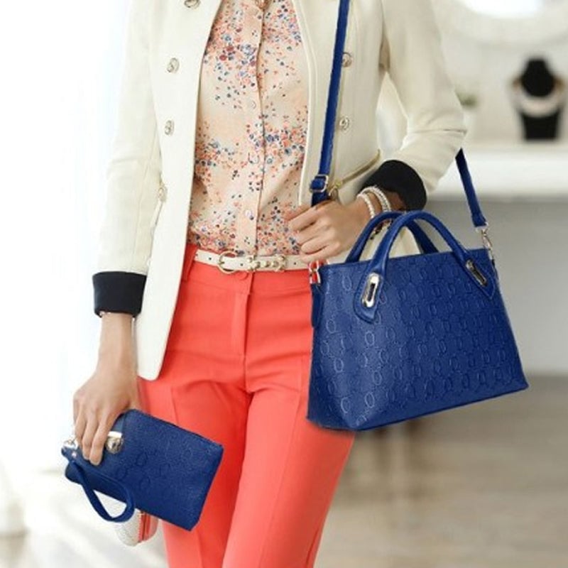 Grace™ Luxe Set | Elegant Cute 4 - Piece Handbag Set - veyora