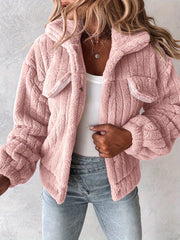 Plush Casual Jacket - veyora