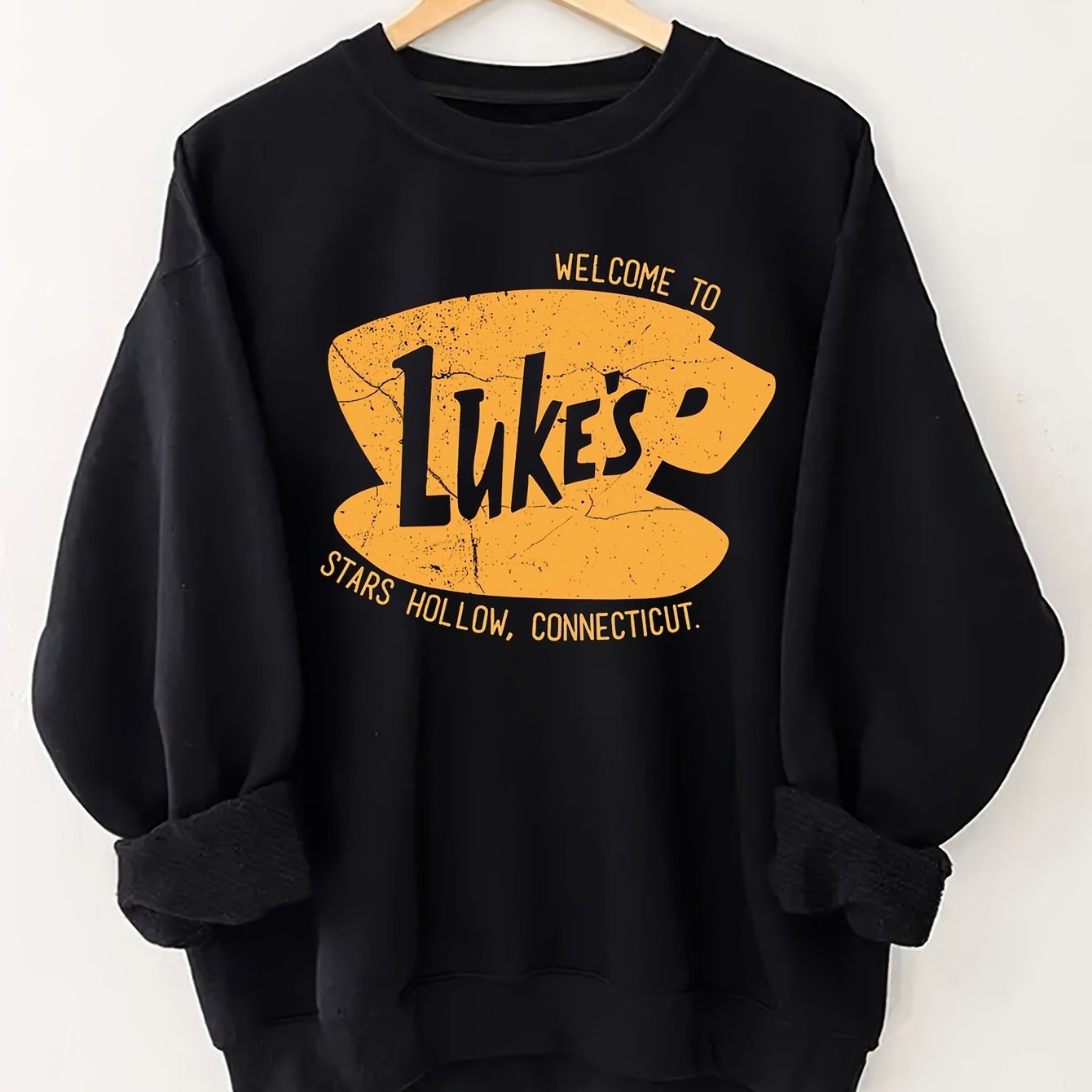 European And American Style Letter Print Women'S Sweatshirt - veyora