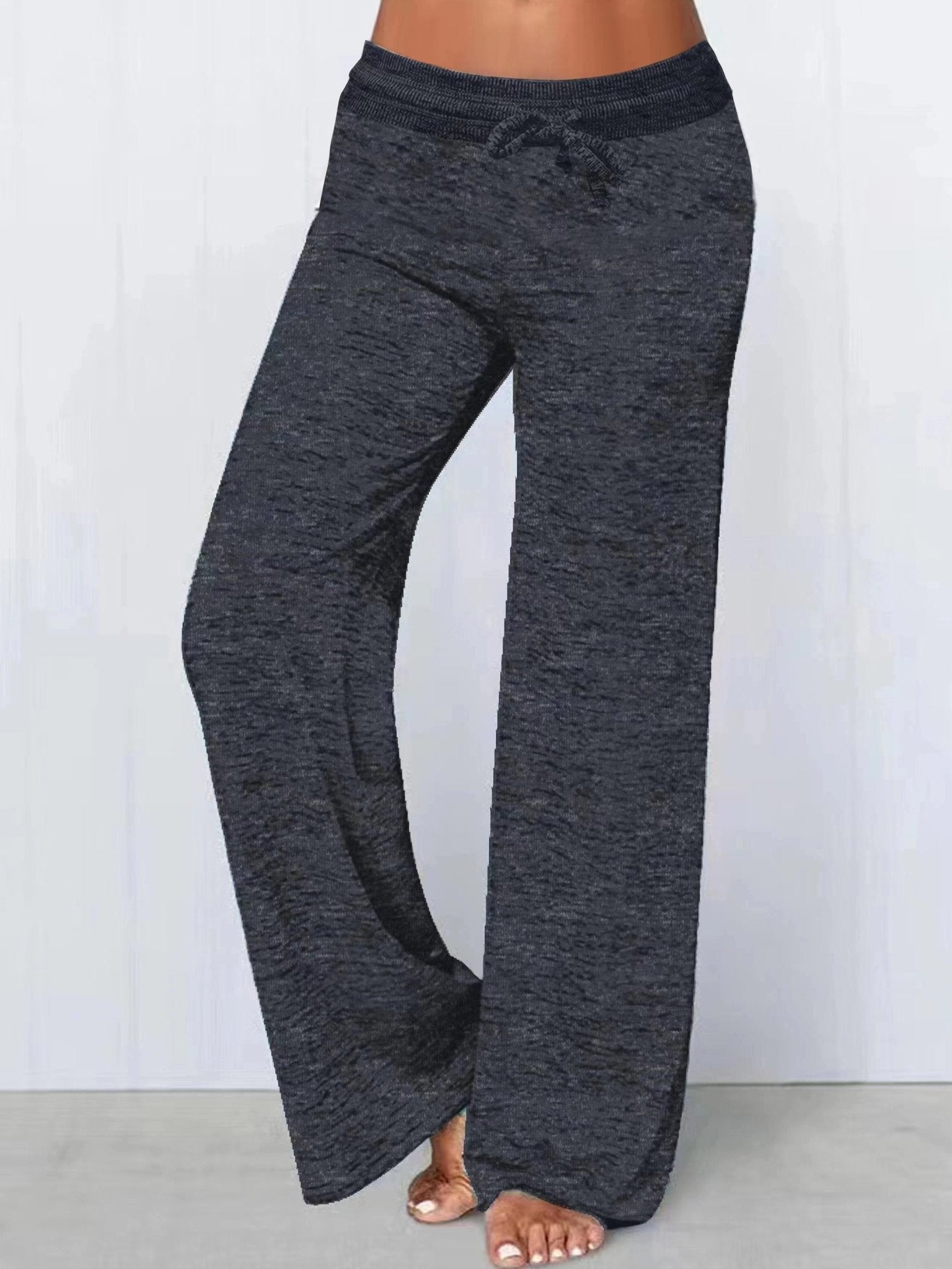 Solid Color Casual Long Pants for Women - veyora