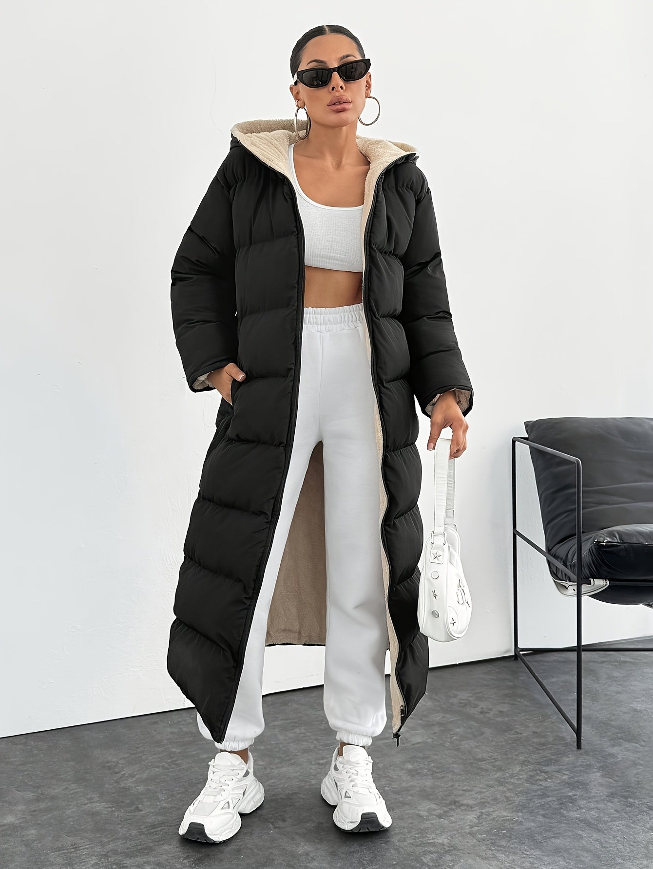 Fashionable and Elegant Thick Coat - veyora