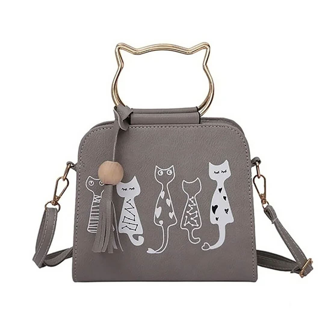 Layla™ - Stylish Cute Kitty Handbag - veyora