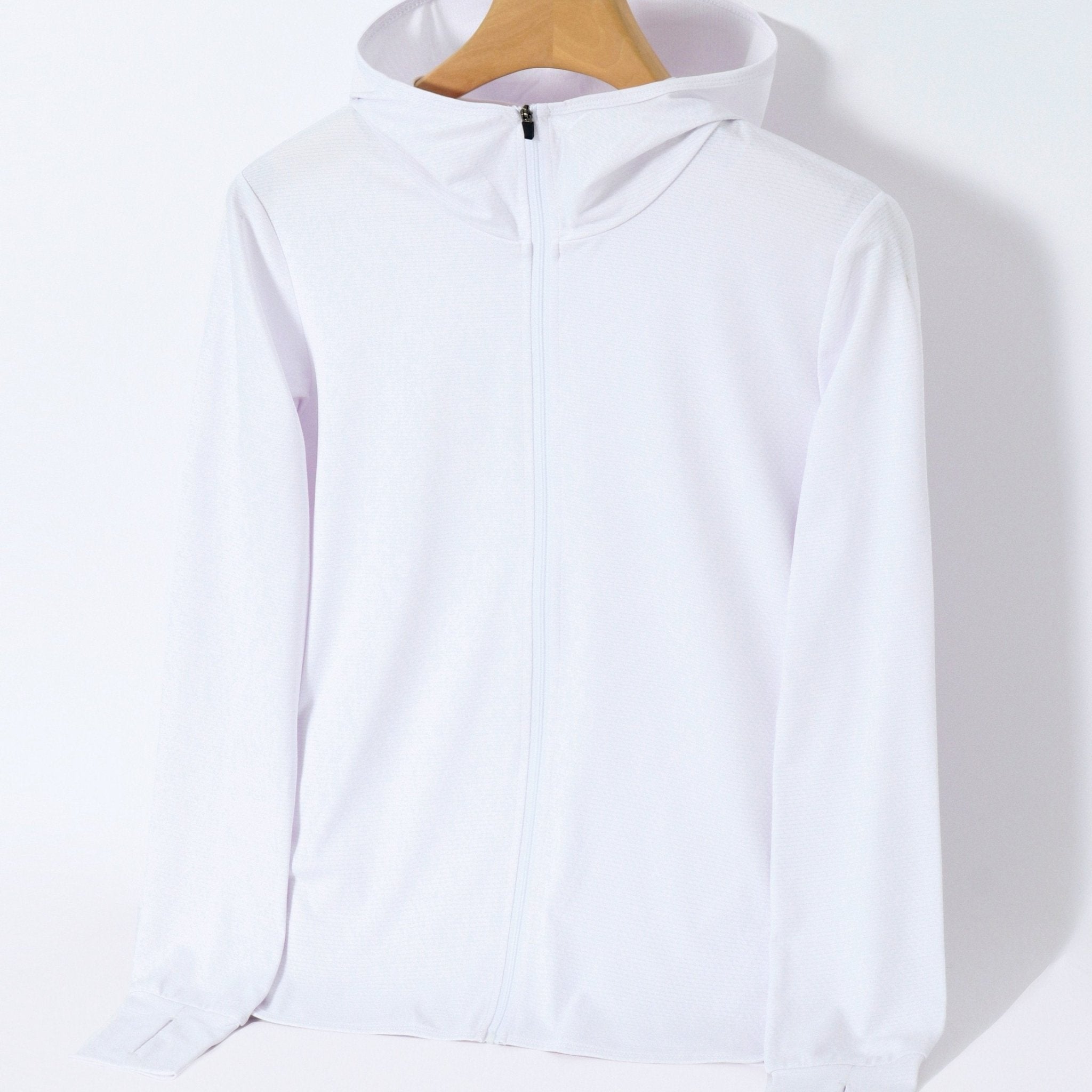 Women'S Lightweight Summer Protection Swimsuit Jacket with Front Zipper - Breathable & Stretchy Fabric, Ideal for Beach, Pool, and Fishing - veyora
