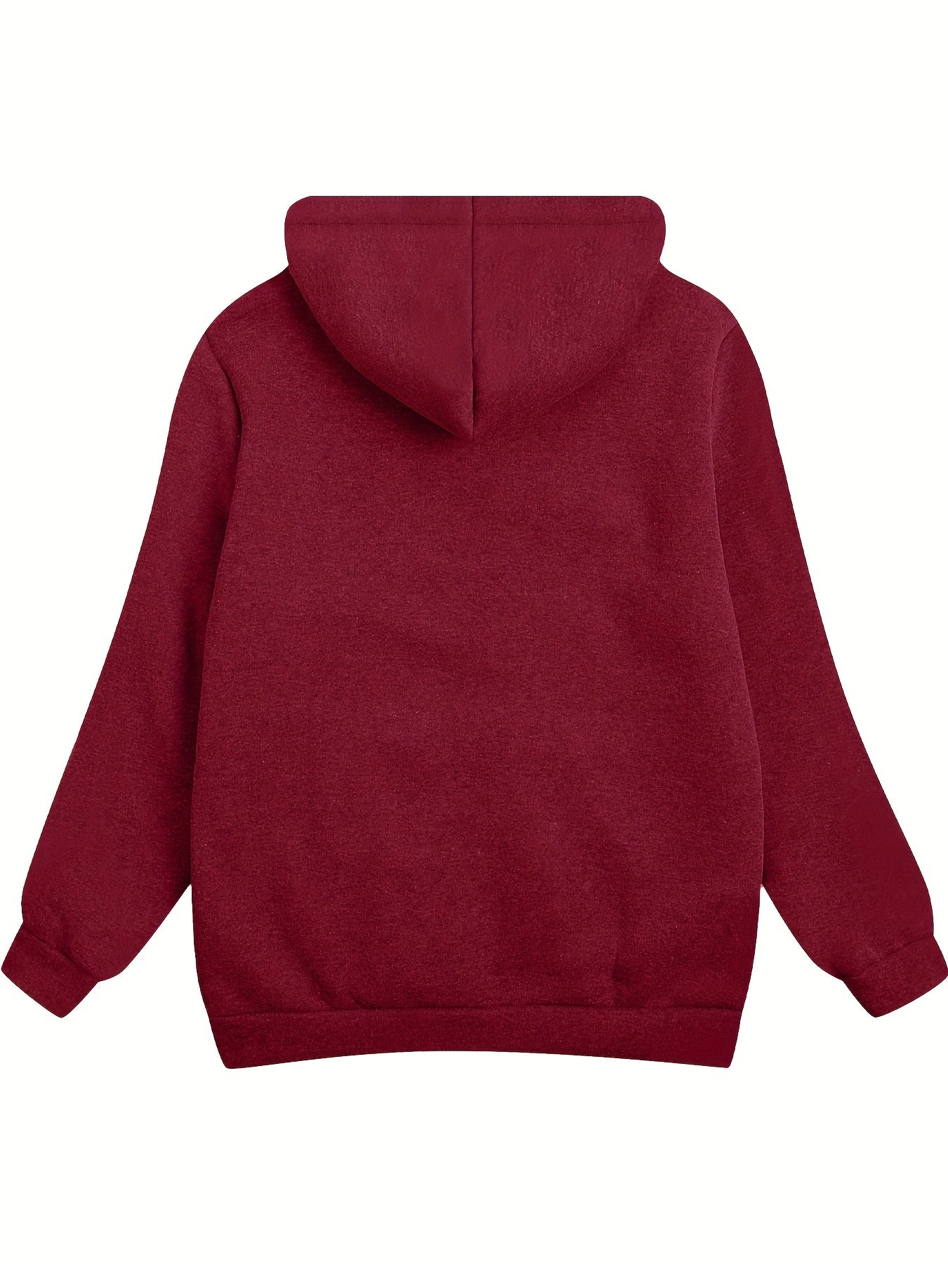 European and American Cross - Border Autumn/Winter - Lined Hooded Women's Jacket Hoodie - veyora
